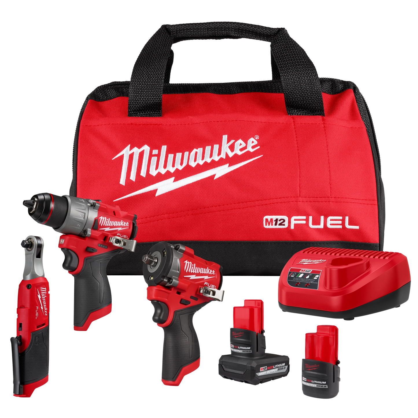 Milwaukee M12 FUEL™ 3-Tool Combo Kit — 3424-23