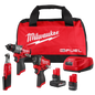 Milwaukee M12 FUEL™ 3-Tool Combo Kit — 3424-23
