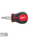 Milwaukee 6-IN-1 Stubby Multi-Bit Screwdriver — 48-22-2762