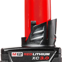 Milwaukee 48-11-2412 M12 REDLITHIUM XC 3.0 AH Battery Pack (2-Pack)