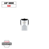 Milwaukee 3/8" Drive 5/8" SAE Socket with FOUR FLAT™ Sides — 45-34-9066