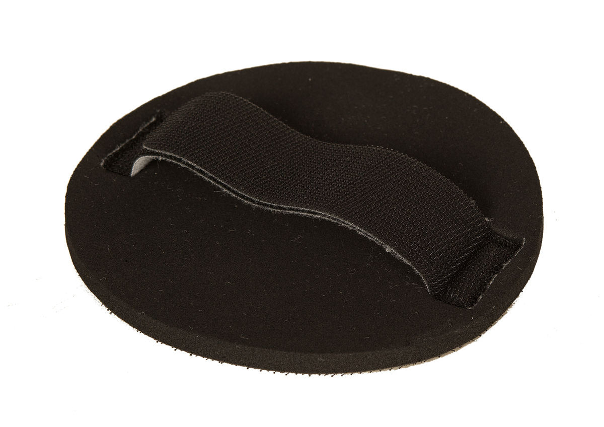 Mirka 105HPGG8 5-Inch Hand Pads with Straps, 2-Pack, Hand Pad 5"x.125" Grip W/Strap, 105HPGG8