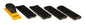 Mirka MVHB-38K Contour Hand Sanding Block Kit, Hand Block Kit 2.75"x8" Grip 40H Yellow, MVHB-38K