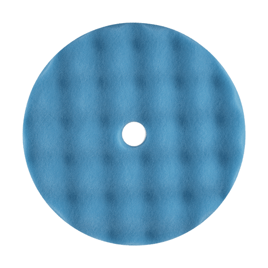 Buff and Shine 852WG 8 in Baby Blue Convoluted Foam Finishing Pad