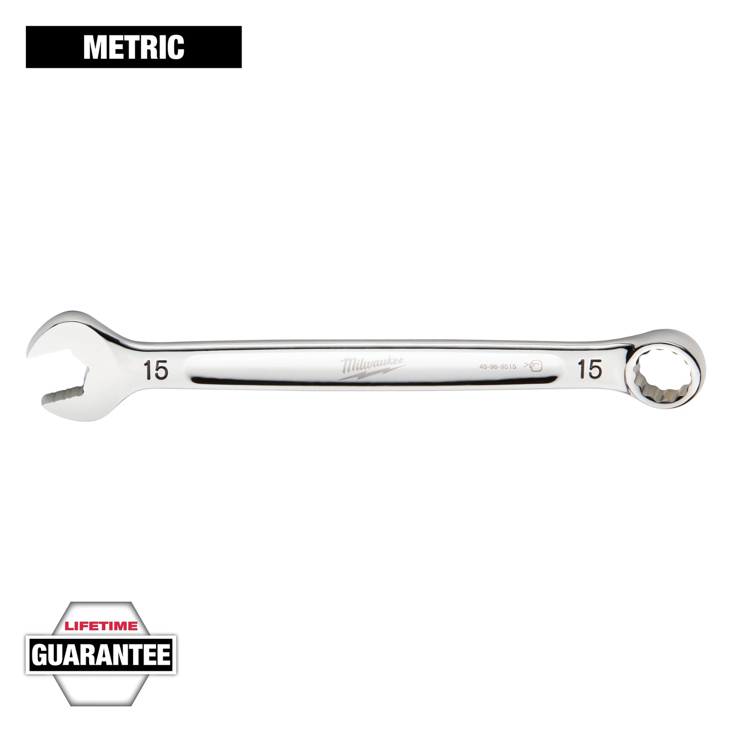 Milwaukee 15mm Metric Combination Wrench — 45-96-9515