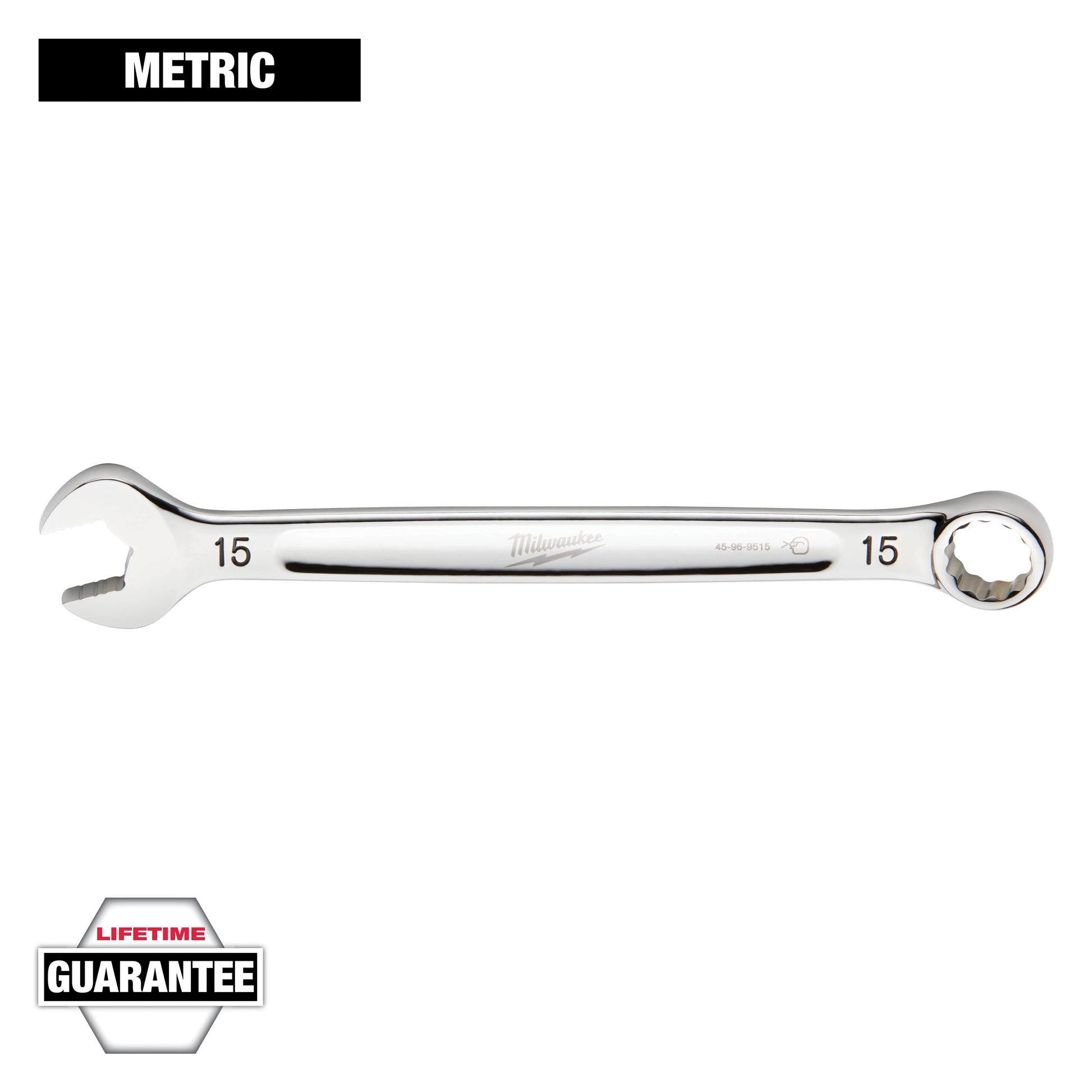 Milwaukee 15mm Metric Combination Wrench — 45-96-9515