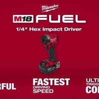 Milwaukee M18 FUEL™ 1/4" Hex Impact Driver — 2953-20