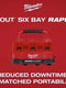 Milwaukee M18™ Six Bay Rapid Charger w/ PACKOUT™ Compatibility — 48-59-1809