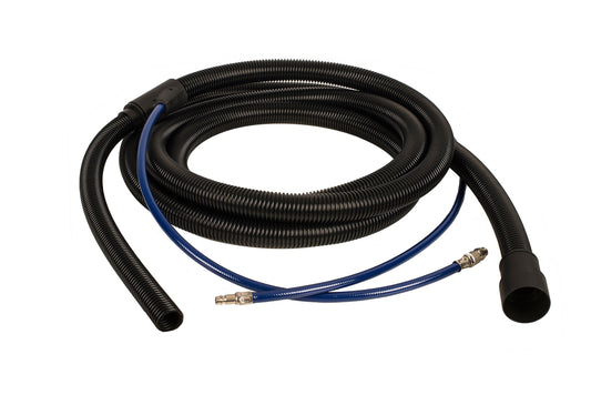 Mirka MV-412HA Coaxial Vacuum and Air Hose, 18 ft, Vacuum Hose With Coaxial 1" x 18', MV-412HA