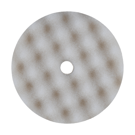 Buff and Shine 899WG 8 in White Coarse Convoluted Foam Cutting Pad