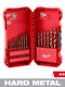 Milwaukee RED HELIX™ Cobalt Drill Bit Set – 23 PC — 48-89-2338
