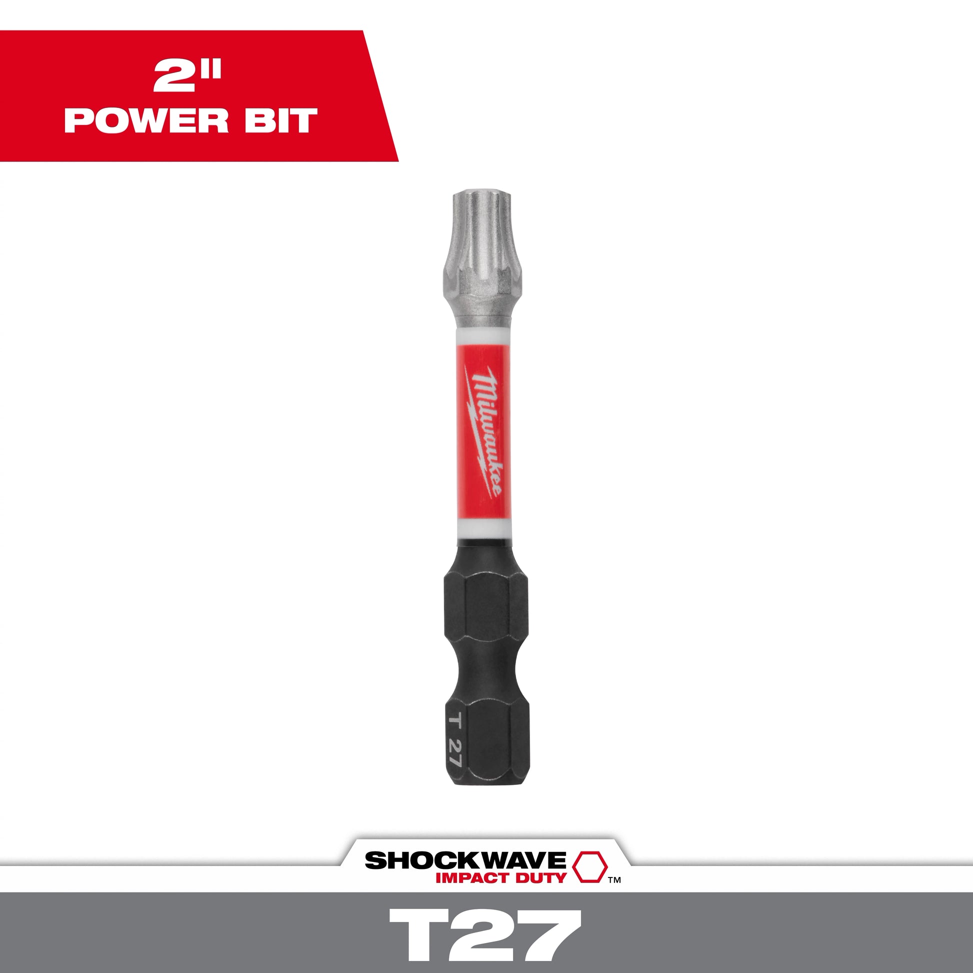 Milwaukee SHOCKWAVE™ Impact Duty 2"TORX® T27 Power Bit — 48-32-4486