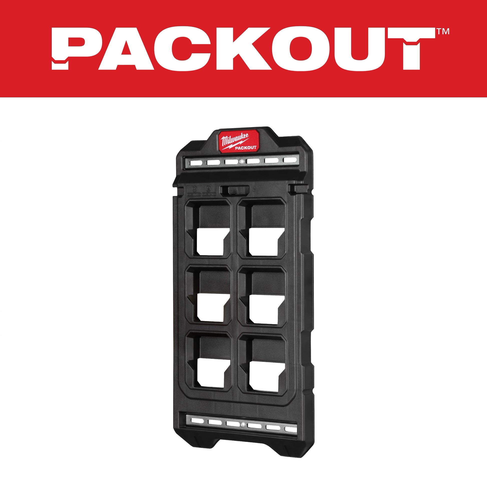 Milwaukee PACKOUT™ Compact Wall Plate — 48-22-8496