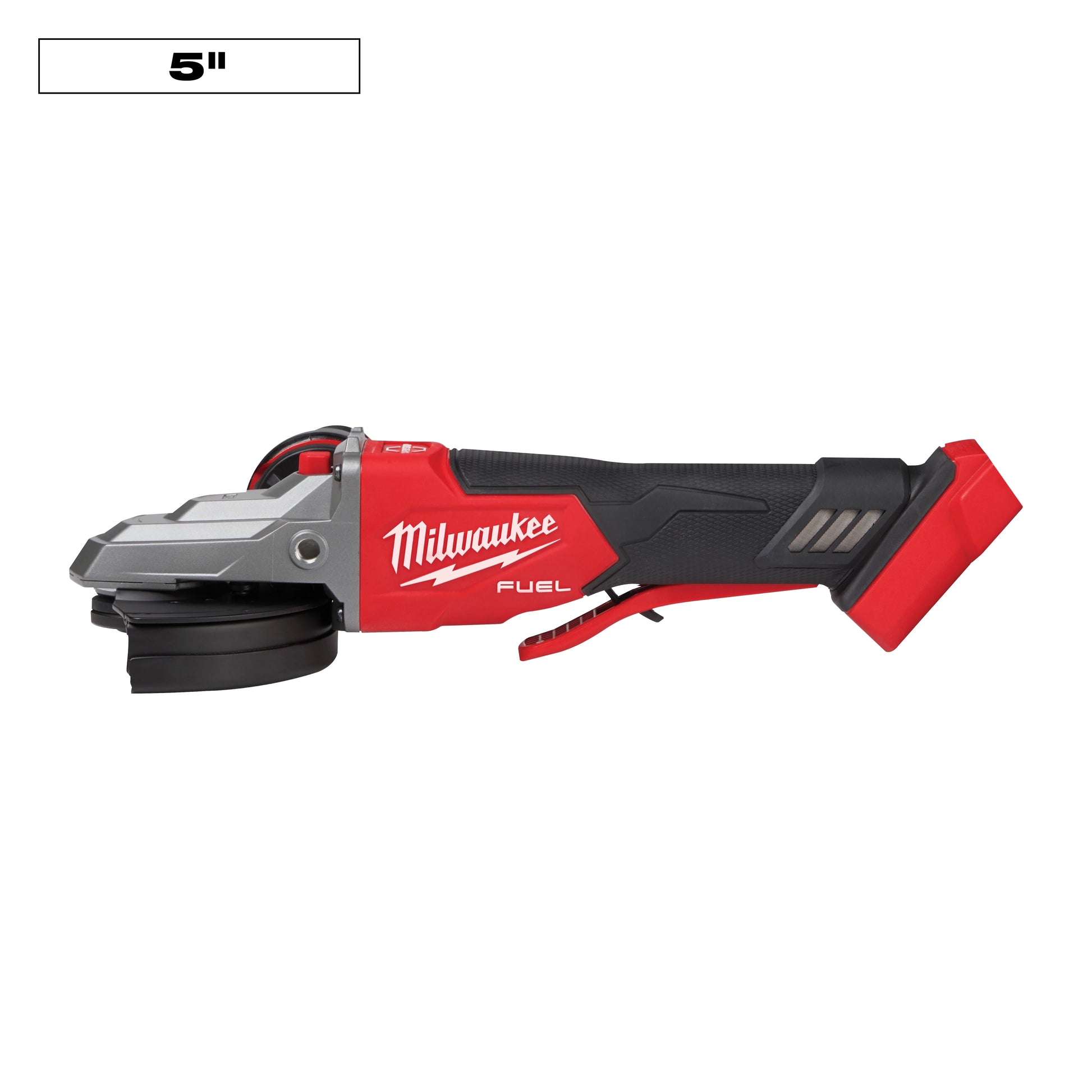 Milwaukee M18 FUEL™ 5" Flathead Braking Grinder, Paddle Switch No-Lock — 2886-20