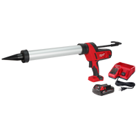Milwaukee M18™ Cordless 20-oz Aluminum Barrel Caulk and Adhesive Gun Kit — 2642-21CT