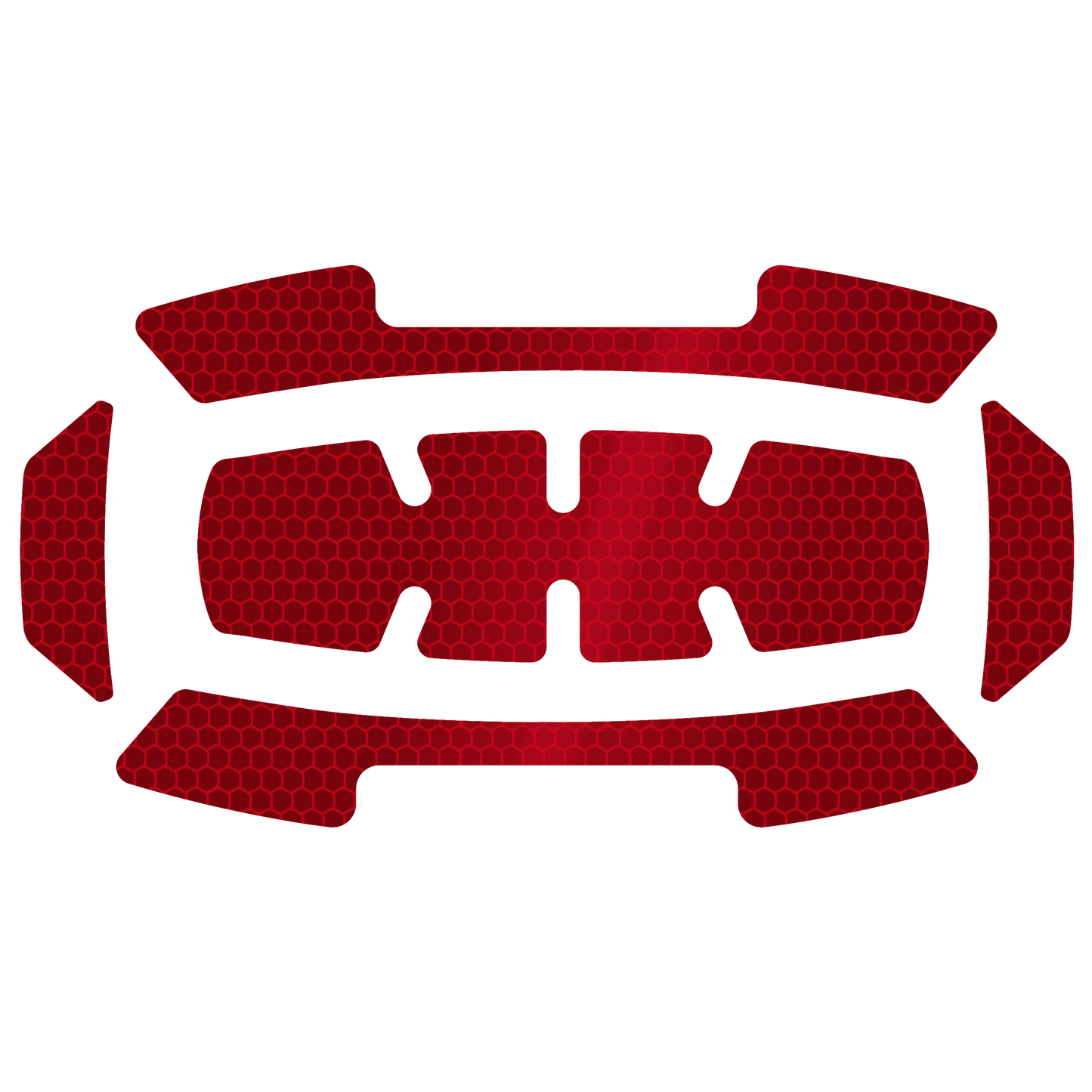 Milwaukee 5 PC BOLT™ Reflective Sticker Set - Red — 48-73-4603