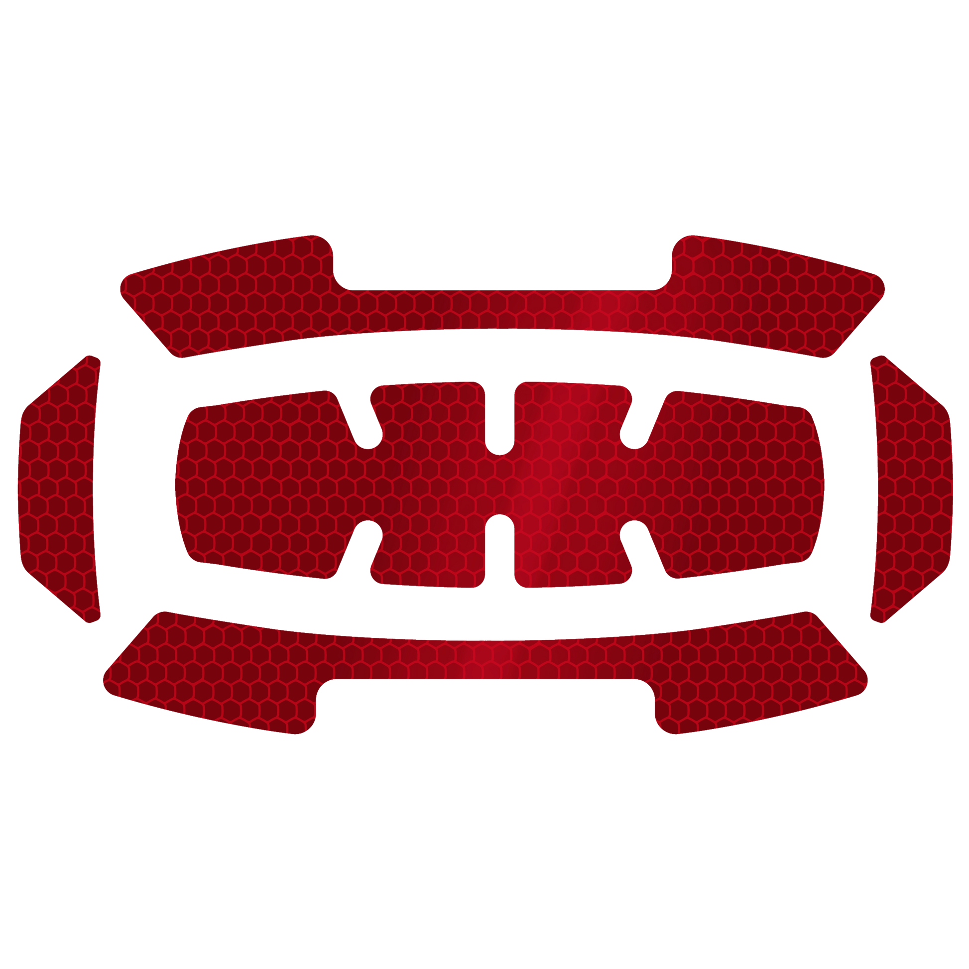 Milwaukee 5 PC BOLT™ Reflective Sticker Set - Red — 48-73-4603