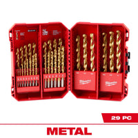 Milwaukee 29 PC THUNDERBOLT® Titanium Drill Bit Set — 48-89-0012