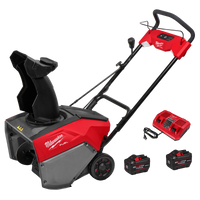 Milwaukee M18 FUEL™ 21" Auger Propelled Dual Battery Single Stage Snow Blower Kit — 3036-22HD