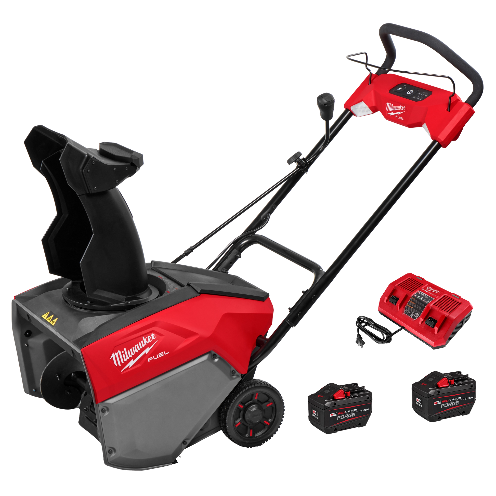 Milwaukee M18 FUEL™ 21" Auger Propelled Dual Battery Single Stage Snow Blower Kit — 3036-22HD