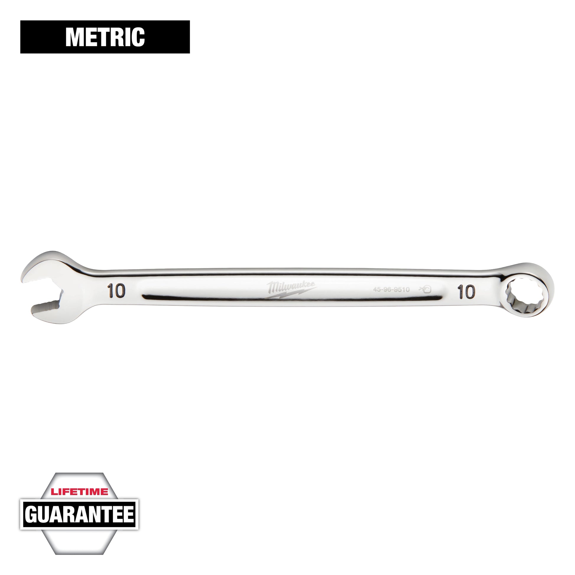 Milwaukee 10mm Metric Combination Wrench — 45-96-9510