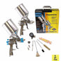 DeVilbiss StartingLine HVLP Gravity Feed Paint and Primer Spray Gun Kit - 802343