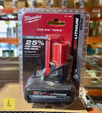 Milwaukee M12™ REDLITHIUM™ HIGH OUTPUT™ XC5.0 Battery Pack