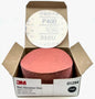 3M 01294 Hookit Red Abrasive Discs, P400, 5-inch - 50 Pack