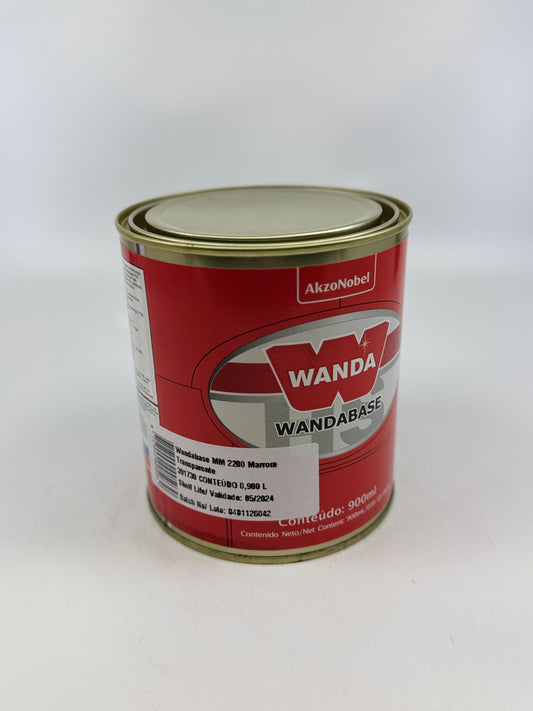 Wandabase HS Polyester Basecoat 2200 Brown Transparent, 391730, Toner, 1 Liter