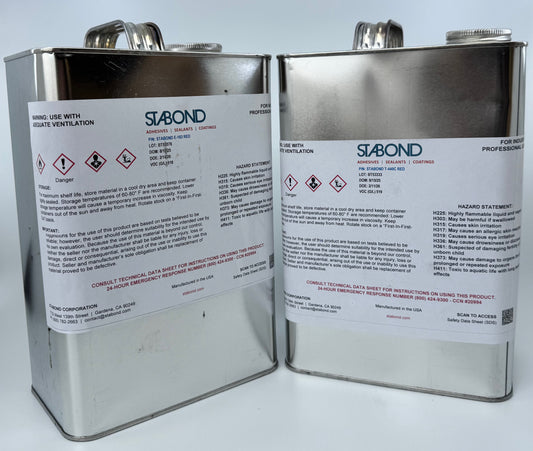 Stabond E-183 + T-440C Red Adhesive Combo Pack (Quart or Gallon)