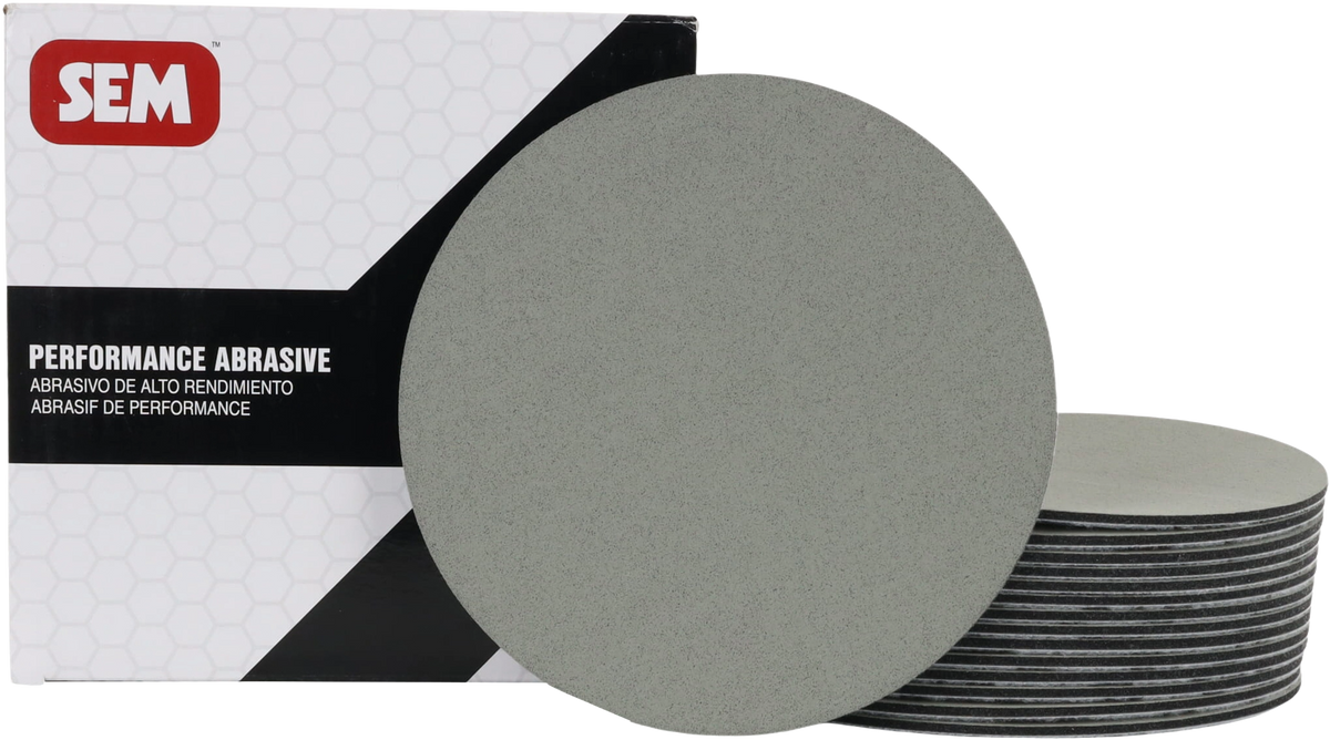 SEM SA63000S 6-Inch 3000-Grit Foam Discs, 15-Pack, 6 in / 3000 grit / 15-pack, SA63000S