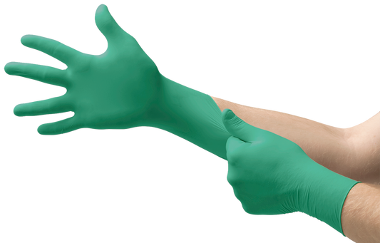 Ansell® TouchNTuff® 92-600 Disposable Nitrile Gloves, Medium, 100 Gloves /box