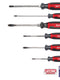 Milwaukee 6 PC. Cushion Grip Screwdriver Set (USA) — MT200-6