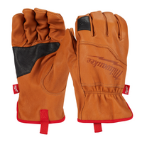 Milwaukee Goatskin Leather Gloves - L — 48-73-0012