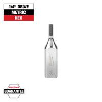 Milwaukee 1/4" Drive 3mm Hex Bit Socket — 45-34-1032