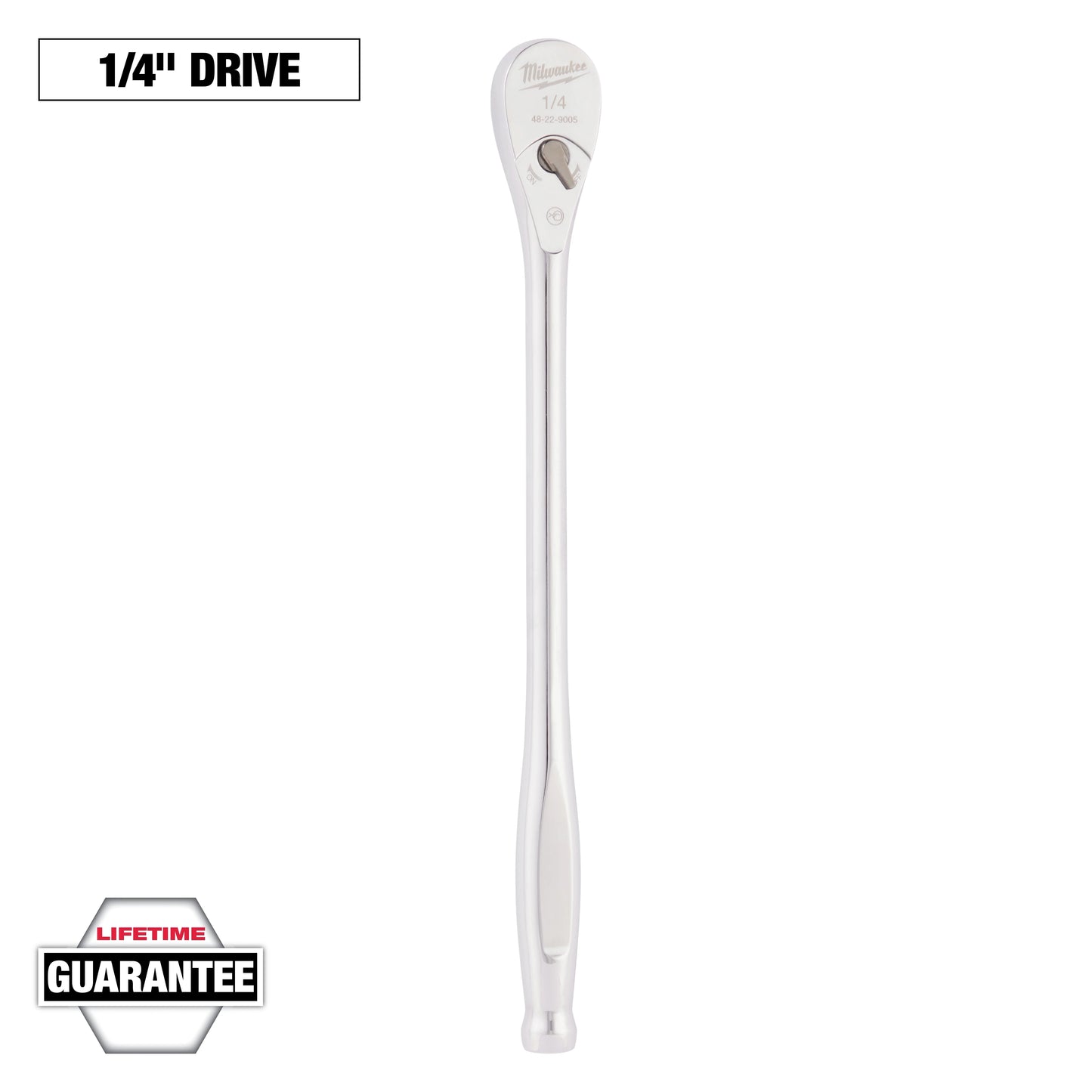 Milwaukee 1/4" Drive 9" Ratchet — 48-22-9005