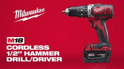 Milwaukee M18™ 1/2" Hammer Drill/Driver — 2607-20