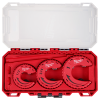 Milwaukee 3 pc Close Quarters Tubing Cutter Set — 48-22-4267