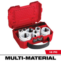 Milwaukee 13 PC HOLE DOZER™ General-Purpose Hole Saw Kit — 49-22-4025