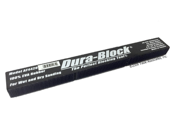 Dura-Block AF4420 Standard Hook-and-Loop Sanding Block — 1 sanding block