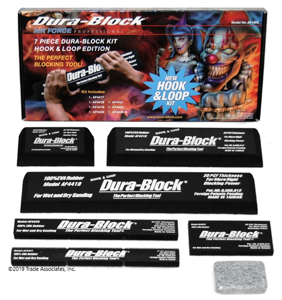 Dura-Block AF44HL 7-Piece Hook-and-Loop Block Kit — 1 kit
