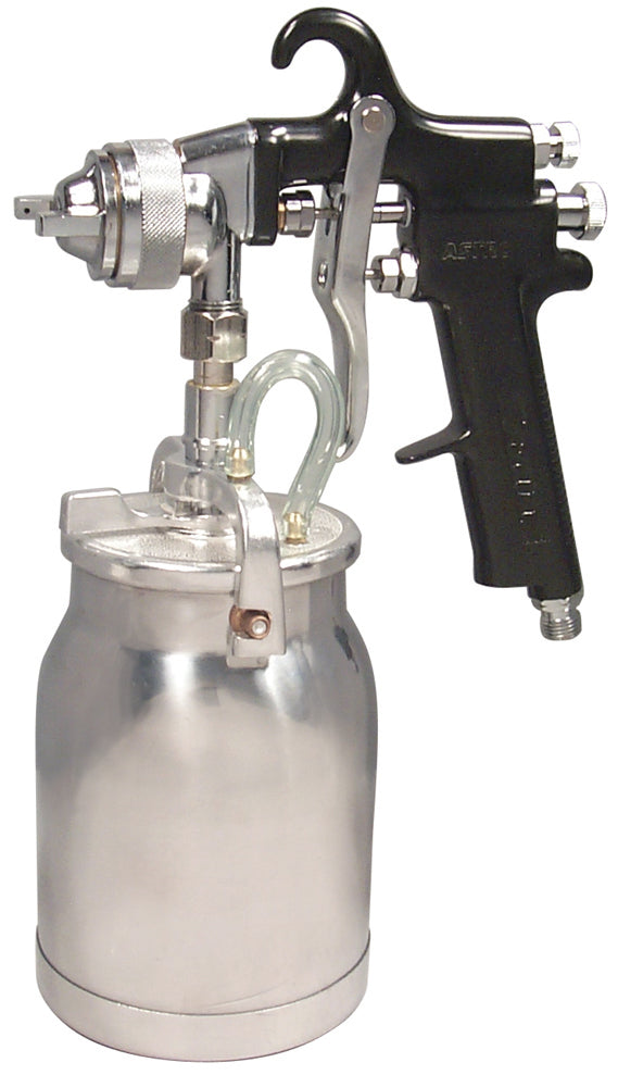Astro Pneumatic Spray Gun with Cup - Black Handle - 1.8mm Nozzle - manufacturer part AS7SP