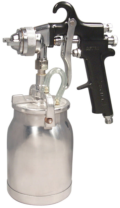 Astro Pneumatic Spray Gun with Cup - Black Handle - 1.8mm Nozzle - manufacturer part AS7SP