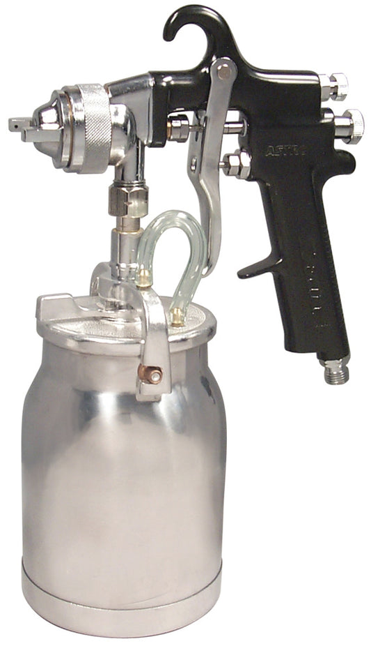 Astro Pneumatic Spray Gun with Cup - Black Handle - 1.8mm Nozzle - manufacturer part AS7SP
