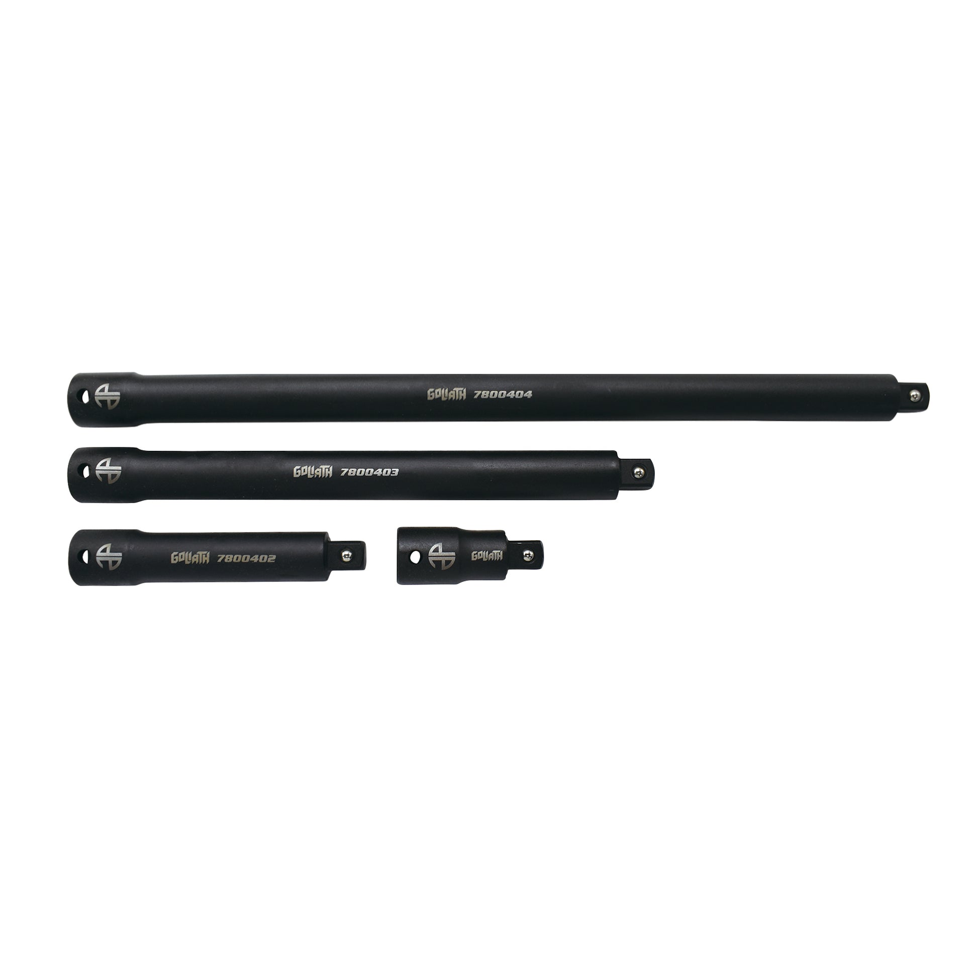Astro Pneumatic 4pc 1/2" Drive Goliath Torque-Saver Impact Extension Bar Set - manufacturer part 78004
