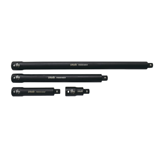 Astro Pneumatic 4pc 1/2" Drive Goliath Torque-Saver Impact Extension Bar Set - manufacturer part 78004
