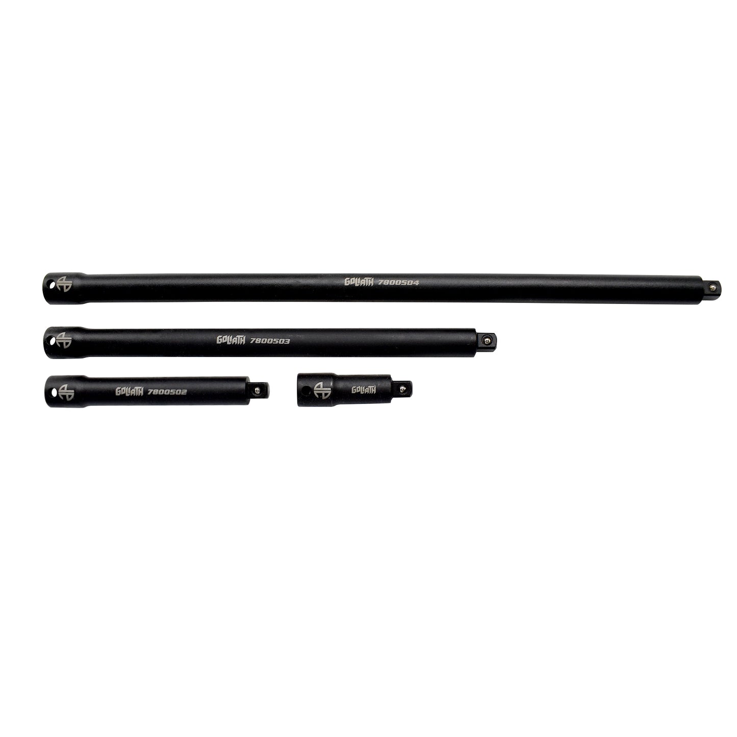 Astro Pneumatic 4-Piece 3/8" Drive Goliath Torque-Saver Impact Extension Bar Set - manufacturer part 78005