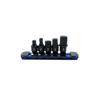 Astro Pneumatic 5pc 1/4" Nano Drive Size Adapter Set - manufacturer part 78105