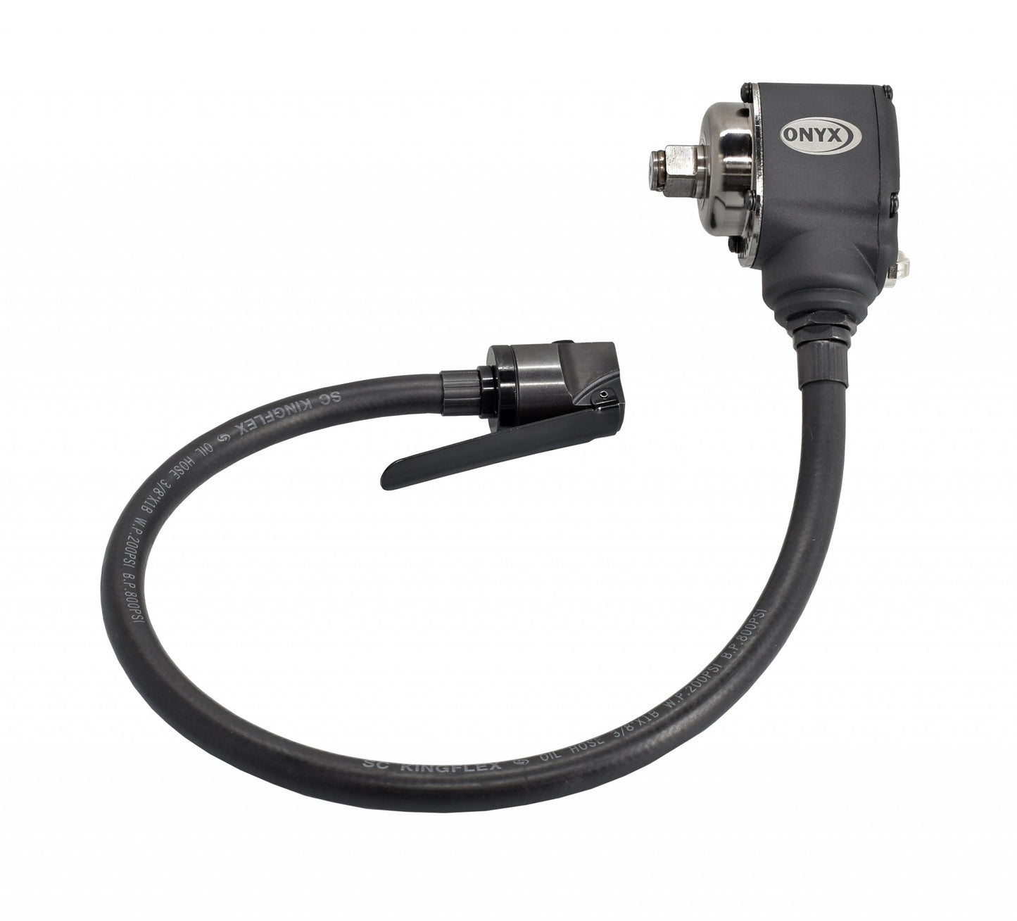 Astro Pneumatic ONYX 3/8" Palm Impact Wrench - 445ft/lb - manufacturer part 1831