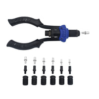 Astro Pneumatic Hand Rivet Stud Setter Kit - Metric & SAE with Rivet Studs - manufacturer part 1455